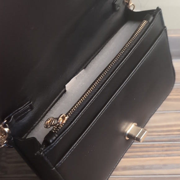 Valentino Orlandi Black Quilted Crossbody Bag - Picture 6 of 7